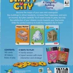 Promo 👏 Gamewright Gamewright Happy City 😉 -Games Sales Store 0759751001209 BB
