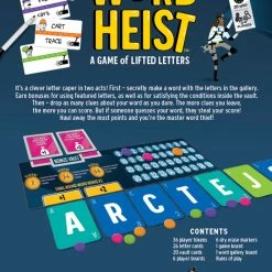 New 🌟 Gamewright Gamewright Word Heist 😍 -Games Sales Store 0759751071233 BB