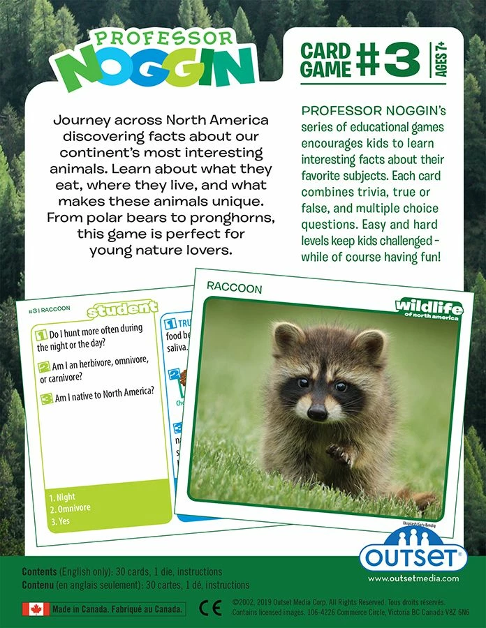 Promo โ๏ธ Professor Noggin's Wildlife Of North America ๐ 4 Promo โ๏ธ Professor Noggin's Wildlife Of North America ๐ - Image 2