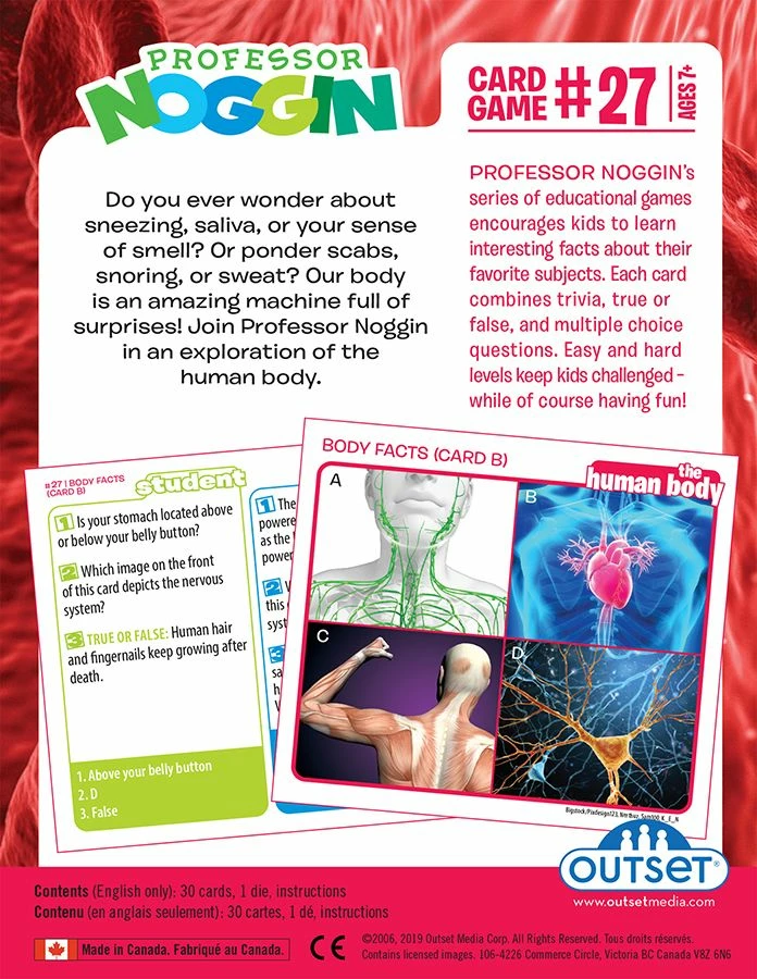 Outlet 😀 Professor Noggin's The Human Body ✔️ 4 Outlet 😀 Professor Noggin's The Human Body ✔️ - Image 2