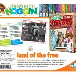 Cheapest 🥰 Professor Noggin's Professor Noggin's Professor Noggin History Of The US 🔥 -Games Sales Store 625012114295 X