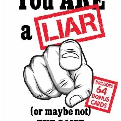 Top 10 🎁 Outset Media Outset Media You Are A Liar - With Bonus Cards 🎉 -Games Sales Store 625012194235 FRONT