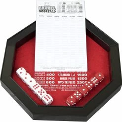 Cheap ๐ Continuum Games Continuum Games Farkel Rolling Tray Set โ