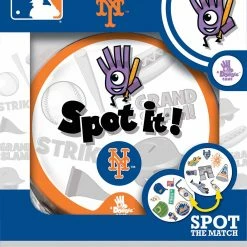 Coupon 😍 MasterPieces MasterPieces New York Mets Spot It! 🛒 -Games Sales Store 705988419133 FRONT