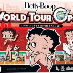 Discount 🔔 MasterPieces MasterPieces Betty Boop World Tour Opoly 😀