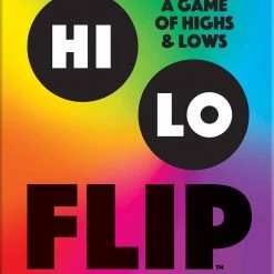 Brand new 😍 Gamewright Gamewright Hi Lo Flip ✔️ -Games Sales Store 759751001186 BB