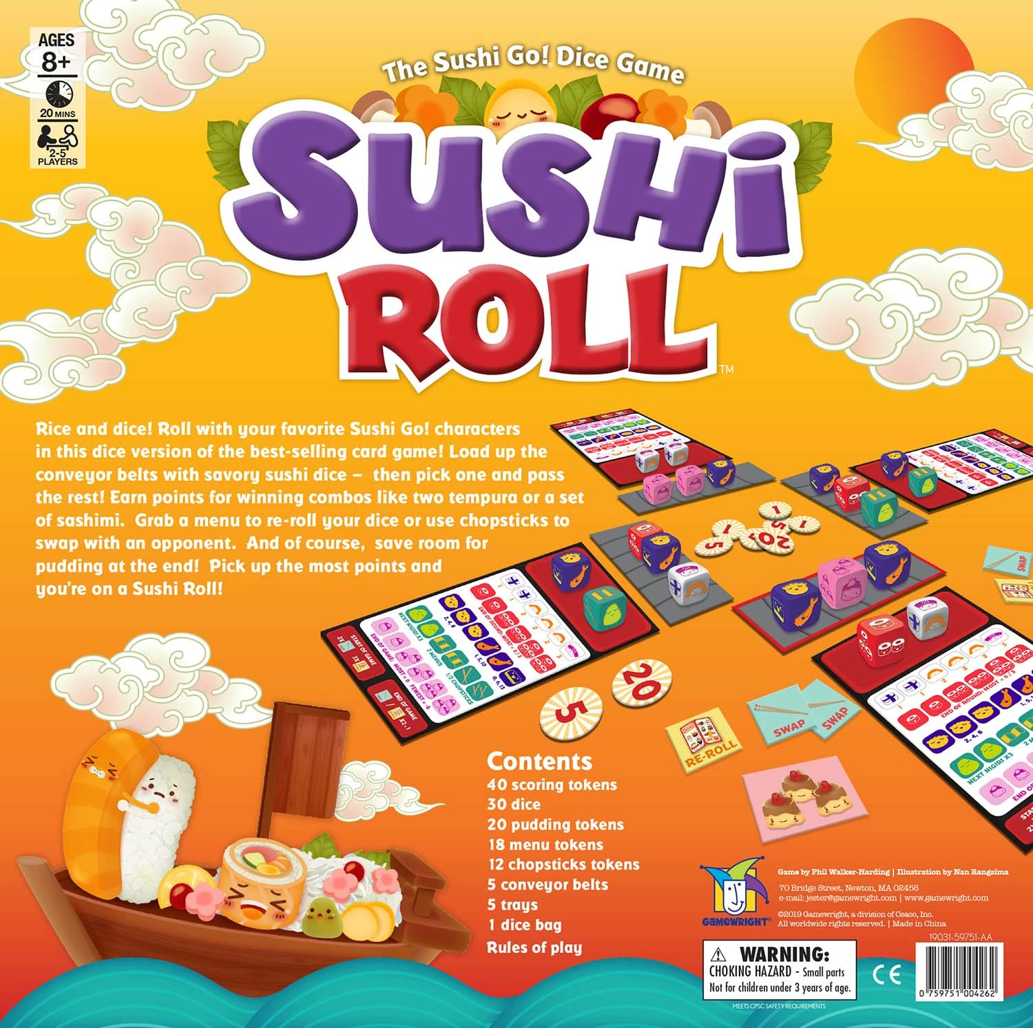 Hot Sale 🛒 Gamewright Gamewright Sushi Roll 👏 4 Hot Sale 🛒 Gamewright Gamewright Sushi Roll 👏 - Image 2