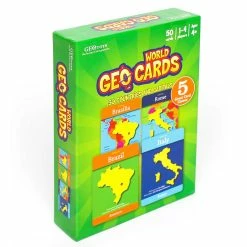 Flash Sale ✔️ Geo Toys Geo Toys GeoCards World 🎁