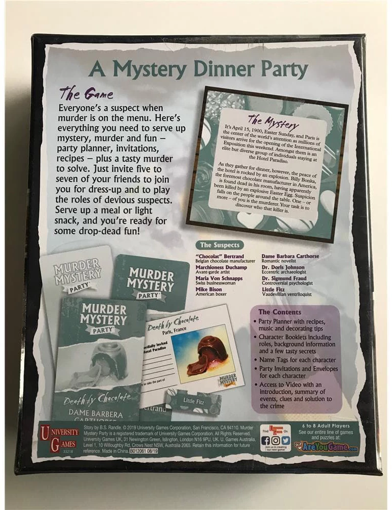 Deals π€© University Games University Games Death By Chocolate π 5 Deals π€© University Games University Games Death By Chocolate π - Image 3