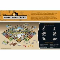 Cheap 👍 MasterPieces MasterPieces Realtree - Opoly Board Game 😉 -Games Sales Store realtreeopolyboardgamemasterpiecesfrontmain3